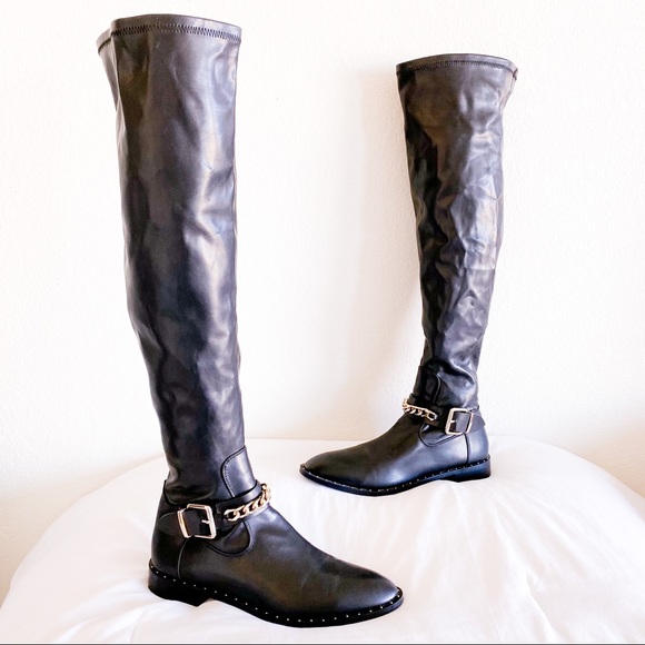 Zara Shoes - ZARA Black Knee High Boots